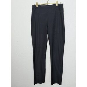Eileen Fisher Pointe Pants XS Black Stretch‎ Knit Tapered Career